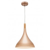 Cougar-Pino 1lt 60W E.S. Pendant Light - Champagne Gold